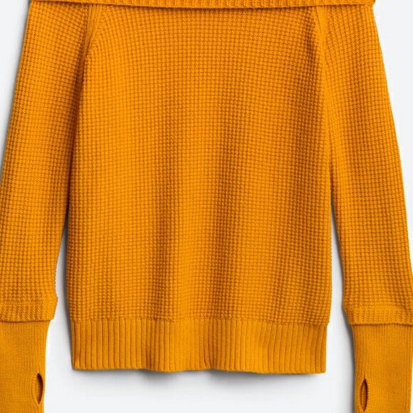 Sharon Cowl Neck Waffle Stitch Sweater - Picture 2 of 8